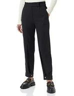 Spodnie damskie - Sisley Damskie spodnie 40YRLF01H Pants, czarne, 100, 40 - miniaturka - grafika 1