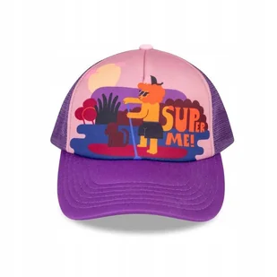 Czapka Dashki Yupi Super Me Pink z otworem na kucyk rozmiar Kids (54cm) - Czapki dla dzieci - miniaturka - grafika 1