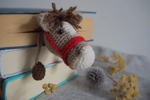 Zakładka do książki KOŃ - Zakładki do książek - miniaturka - grafika 1