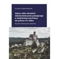 Powieści - Wydawnictwo Uniwersytetu Łódzkiego Zabory dóbr ziemskich dokonywane przez panującego w średniowiecznej Polsce do połowy XV wieku Goźdź-Roszkowski Krzysztof - miniaturka - grafika 1