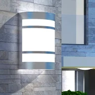 Lampy ogrodowe - vidaXL Kinkiet zewnętrzny, stal nierdzewna - miniaturka - grafika 1