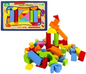 Klocki - Klocki piankowe 61 elementów MegaCreative - miniaturka - grafika 1