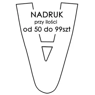 Usług nadruku 1szt przy zakup 50-99szt szelek - Zabezpieczenia dla dzieci - miniaturka - grafika 1