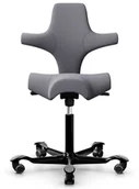 Fotele i krzesła biurowe - Hag Capisco 8106 EXR081 szary fotel obrotowy WYSYŁKA  24H - miniaturka - grafika 1