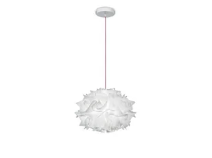 Slamp Veli Mini Single Couture lampa wisząca biała - Lampy sufitowe - miniaturka - grafika 1