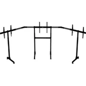 Gadżety dla graczy - Next Level Racing Uchwyt Next Level Racing Free Standing Triple Monitor Stand pro 1-3 monitory NLR-A010) Czarny - miniaturka - grafika 1