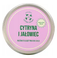 Balsamy i kremy do ciała - Mydlarnia Cztery Szpaki Cytryna i Jałowiec Rozświetlający mus do ciała - miniaturka - grafika 1