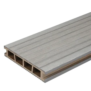 DESKA TARASOWA KOMPOZYTOWA 25X150X4000 mm ANTRACYT BERGDECK - Podesty i deski tarasowe - miniaturka - grafika 1