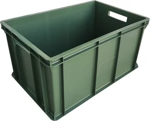 Artech Pojemnik transportowy EURO 300 regranulat wym. 600 x 400 x 300 mm zielony - Pojemniki przemysłowe - miniaturka - grafika 1