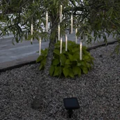 Lampy ogrodowe - Łańcuch solarny LED Bubbly, 10-pkt., ciepła biel - miniaturka - grafika 1