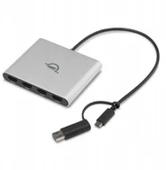 Adaptery i przejściówki - OWC USB-C Quad HDMI 4K Display Adapter OWCCADPDL4HDMI - miniaturka - grafika 1