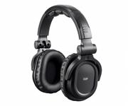 Słuchawki - Monoprice Premium Hi-Fi DJ Style Pro Bluetooth Czarne - miniaturka - grafika 1