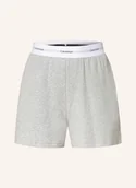 Spodenki damskie - Calvin Klein Szorty Rekreacyjne Modern Terry grau - miniaturka - grafika 1