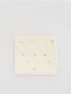 Apaszki i szaliki damskie - Reserved - Dzianinowy komin - złamana biel - miniaturka - grafika 1