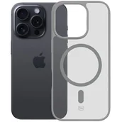 Etui i futerały do telefonów - Etui 3MK Colorfull Guardx MagCase do Apple iPhone 16 Pro Max Szary - miniaturka - grafika 1