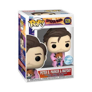 Funko POP! Marvel, figurka kolekcjonerska, Spider-Man, Peter B. Parker & Mayday, 1239 - Figurki dla dzieci - miniaturka - grafika 1