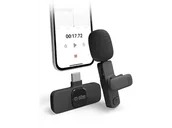 Pozostałe akcesoria do telefonów - Mikrofon bezprzewodowy SBS z odbiornikiem USB-C klipsem - miniaturka - grafika 1