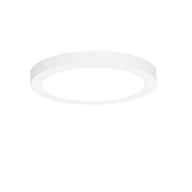 Oprawy, klosze i abażury - QAZQA Wpuszczany lub natynkowy spot biały 22 cm z diodą LED 3 stopnie od ściemniania do ogrzewania - Trans - miniaturka - grafika 1