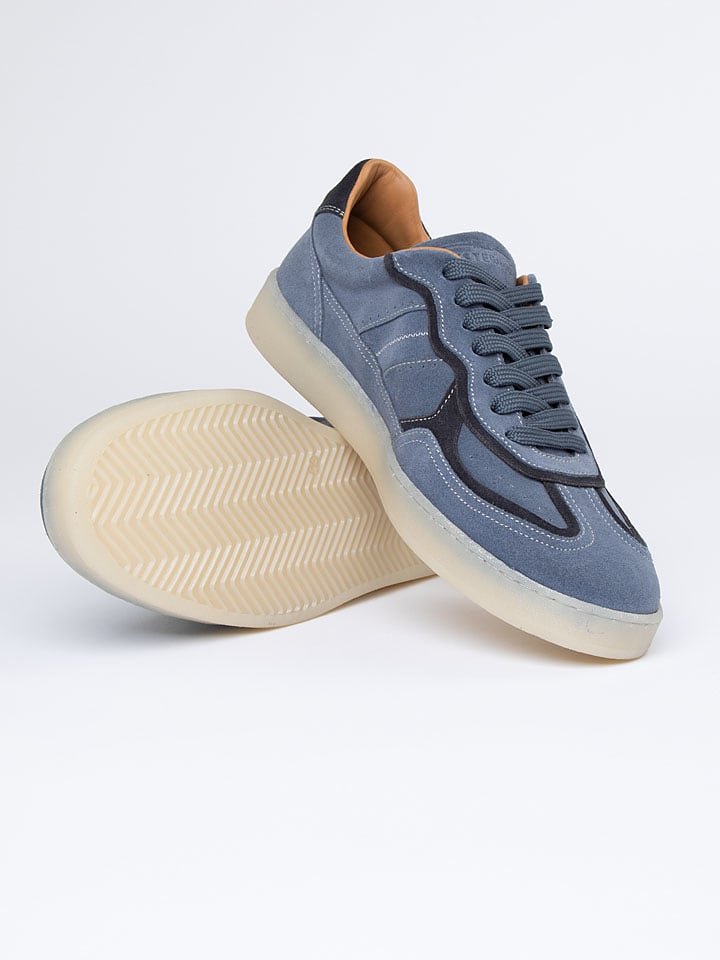 PAUL VESTERBRO Skórzane sneakersy w kolorze niebieskim