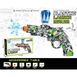 Pistolet na kulki żelowe z ładowarką - TOYS Paweł Wojda - Zabawki militarne - miniaturka - grafika 1