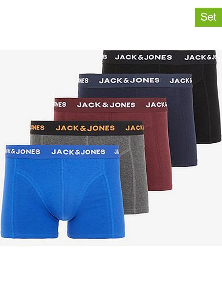 Jack & Jones Kolorowe bokserki (5 par)