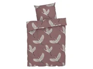 Pościel - LIVARNO home Pościel dwustronna z mikrowłókna satynowego, 140 x 200 cm (Różowy) - miniaturka - grafika 1