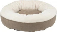 Legowiska dla psów - Trixie Legowisko Marcy, o 50 cm, jasnobrązowe/kremowe - miniaturka - grafika 1