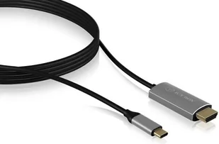 RaidSonic Kabel RaidSonic USB-C HDMI 1.8m Czarny IB-CB020-C - Kable - miniaturka - grafika 3