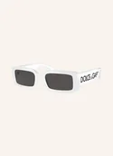 Okulary przeciwsłoneczne - Dolce & Gabbana Okulary Przeciwsłoneczne dg6187 weiss - DOLCE & GABBANA - miniaturka - grafika 1