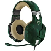 Słuchawki - Trust GXT322C wielokolorowe (GXT 322C Gaming Headset green camouflage) - miniaturka - grafika 1