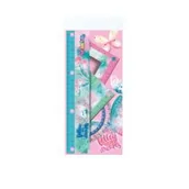 Przybory szkolne - Zestaw geometryczny 4 elementy Dreams Colorino - miniaturka - grafika 1