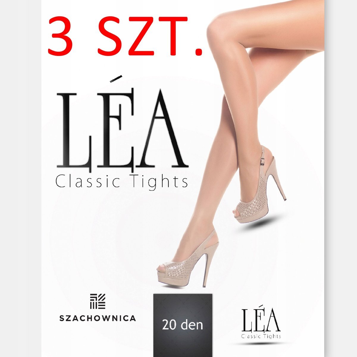 Rajstopy damskie 20 DEN gładkie klasyczne
