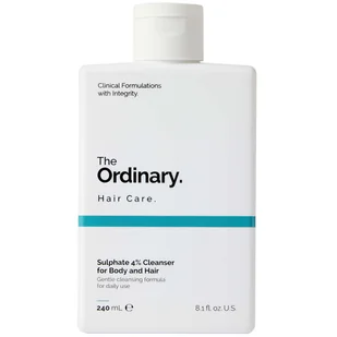 The Ordinary The Ordinary 4% Sulphate Cleanser for Body and Hair 240 ml - Kosmetyki do kąpieli - miniaturka - grafika 2