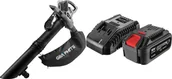 Dmuchawy i odkurzacze do liści - Graphite Odkurzacz do liści 58G036 + akumulator 4 Ah z ładowarką 58GE132 - miniaturka - grafika 1
