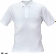 Odzież robocza - CERVA NOYO ESD POLO - koszulka polo - biały M - miniaturka - grafika 1