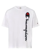 Koszulki męskie - Champion - T-shirt męski, biały - miniaturka - grafika 1