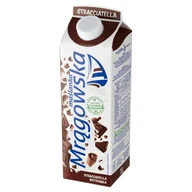 Soki i napoje niegazowane - Mlekpol Maślanka Mrągowska stracciatella 1 l - miniaturka - grafika 1