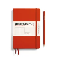 Notesy i bloczki - Notatnik Leuchtturm1917 Paperback B6+, Twarda Oprawa, Gładki, Fox Red - miniaturka - grafika 1