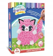 Prace ręczne dla dzieci - Zabawka kreatywna kot- WYSZYWANKA - miniaturka - grafika 1