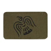 Odzież taktyczna i umundurowanie - M-Tac - Naszywka Sztandar Wrona - Cordura 500D - Laser Cut - Ranger Green - 51171232 - miniaturka - grafika 1