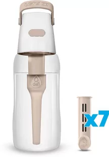 Butelka filtrująca Dafi SOLID 0,5 l cappuccino z 7 filtrami - Butelki filtrujące - miniaturka - grafika 1