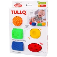 Zabawki sensoryczne - Tullo Kształty sensoryczne 5 sztuk - Tullo TU421 - miniaturka - grafika 1
