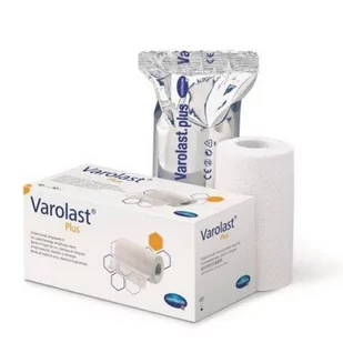 VAROLAST PLUS Opaska  z pastą cynkową 8 cm x 5 m - Apteczki i materiały opatrunkowe - miniaturka - grafika 1