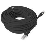 Kable komputerowe i do monitorów - Lanberg PATCHCORD KAT.5E 15M CZARNY LANBERG - miniaturka - grafika 1