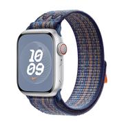 Akcesoria do smartwatchy - Apple opaska sportowa Nike w kolorze sportowego błękitu/pomarańczowym do koperty 38/40/41 mm - miniaturka - grafika 1