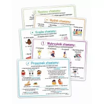 Plansze edukacyjne A4. Znaki interpunkcyjne - Pomoce naukowe - miniaturka - grafika 1