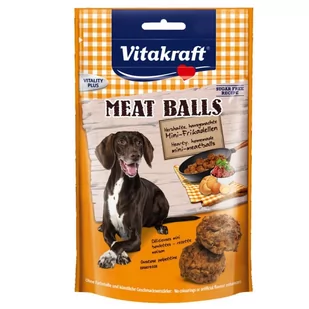 Vitakraft 31000 Hundesnacks Meat Balls, 80 G - Przysmaki dla psów - miniaturka - grafika 1