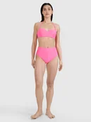 Stroje kąpielowe - 4F Dół od bikini damski - różowy L - miniaturka - grafika 1