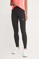 Legginsy - Puma legginsy treningowe kolor czarny wzorzyste 681671 - miniaturka - grafika 1