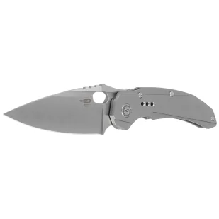 Nóż składany Bestech Exploit Grey Titanium, Satin CPM S35VN by Todd Knife and Tool (BT2005A) - Noże - miniaturka - grafika 2